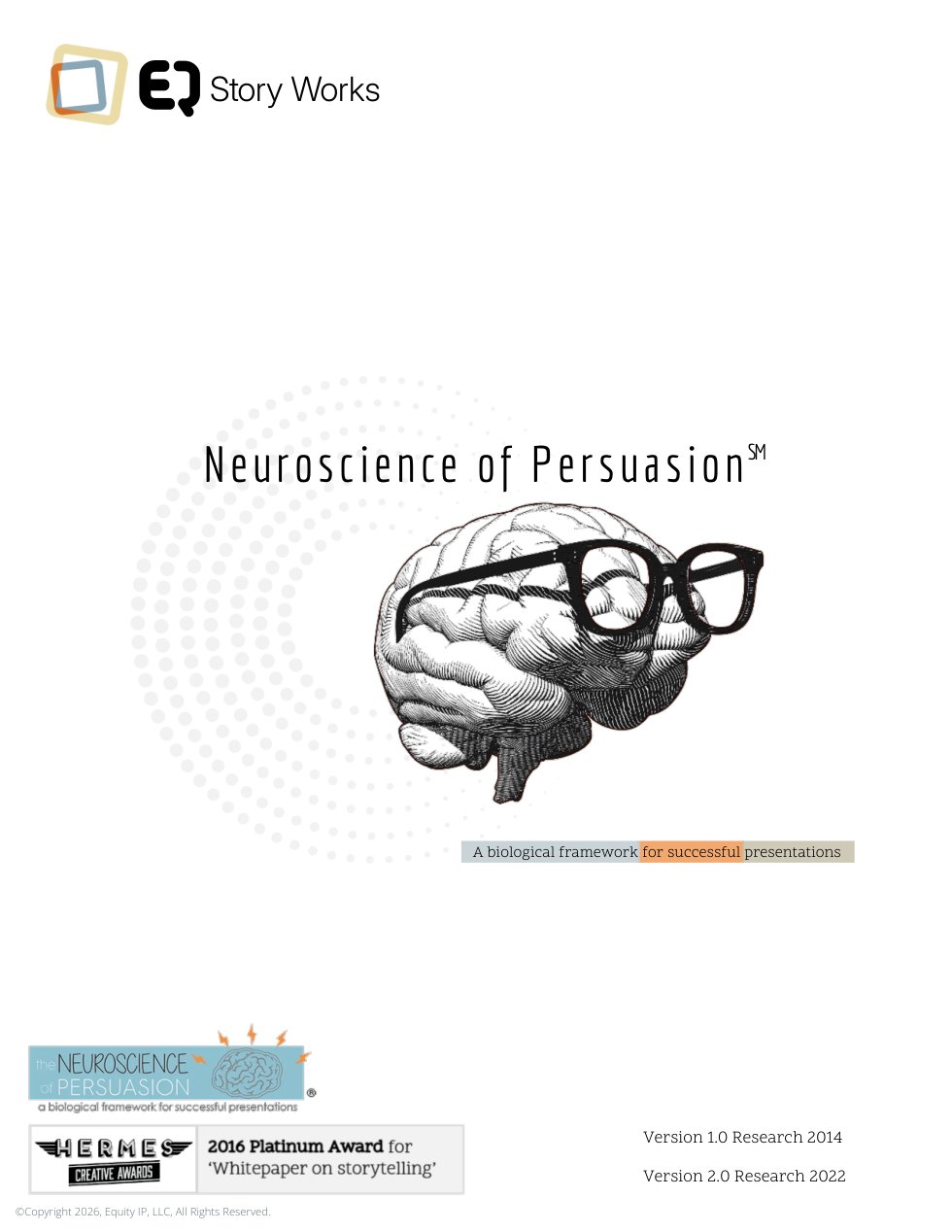 Cover of the Neuroscience of Persuasion white paper